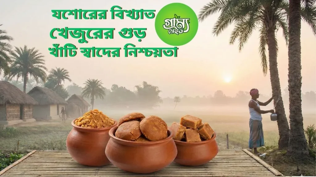 যশোরের বিখ্যাত খেজুরের গুড় – খাঁটি স্বাদের নিশ্চয়তা